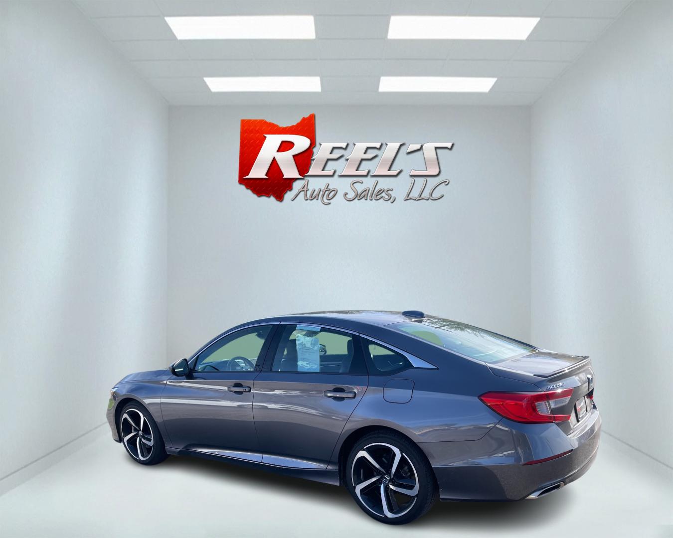 2020 Gray /Black Honda Accord Sport 2.0T (1HGCV2F39LA) with an 2.0L I4 DOHC 16V Turbo engine, 10 Speed Auto transmission, located at 11115 Chardon Rd. , Chardon, OH, 44024, (440) 214-9705, 41.580246, -81.241943 - Photo#8